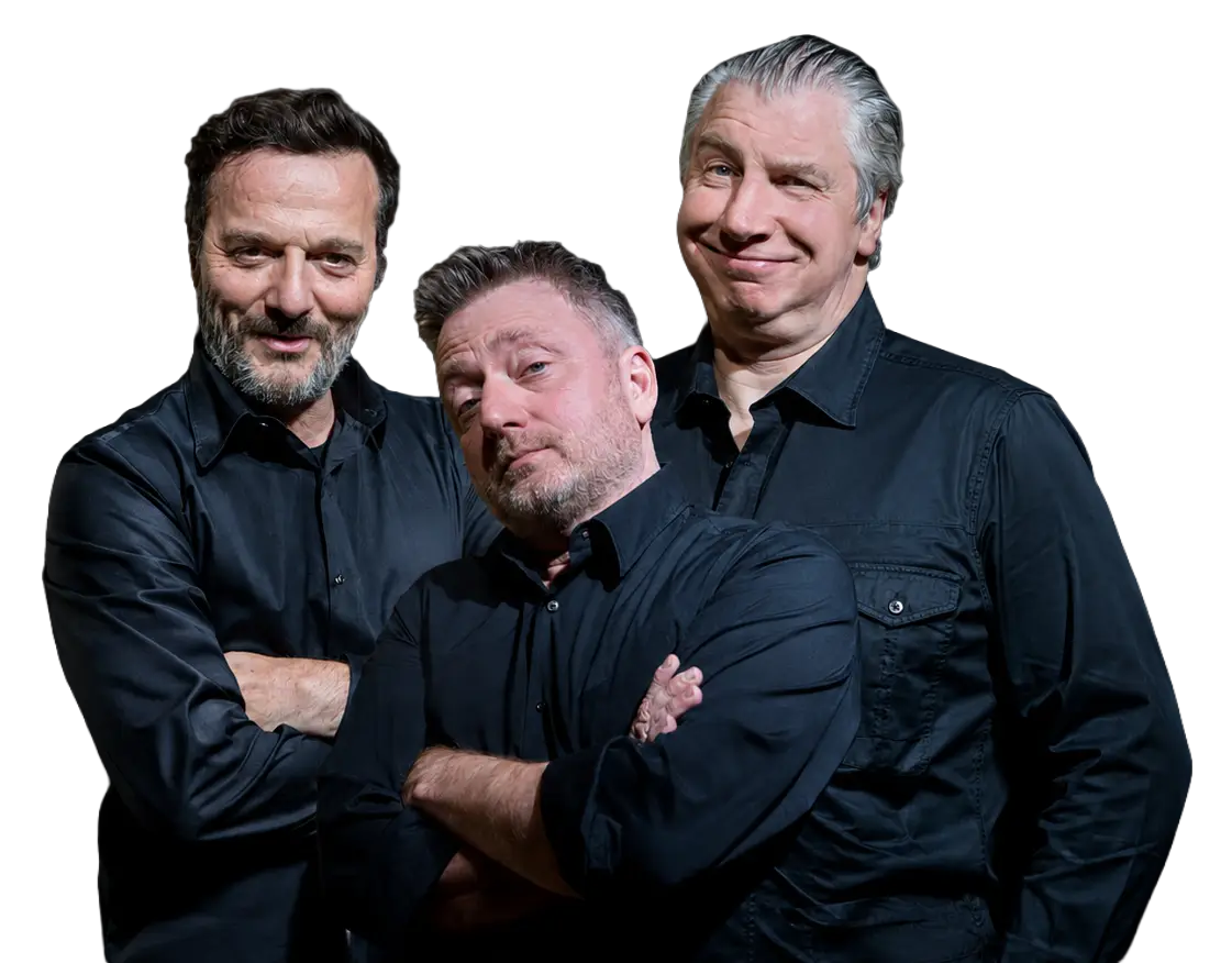 Patrick Ridremont, Olivier Leborgne et Jean-Claude Dubiez